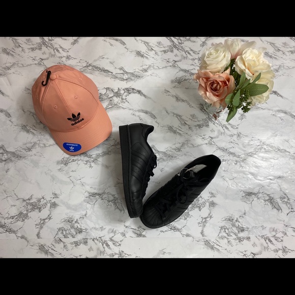 adidas Accessories - Woman’s pink satin adidas hat